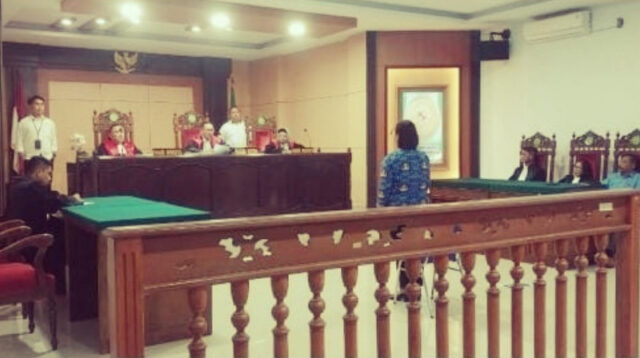 sidang mafia tanah bitung